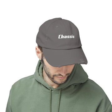Chassis Distressed Hat Printify